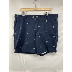 CLUB ROOM Men's Stretch Palm Tree Print Golf Shorts Size 40